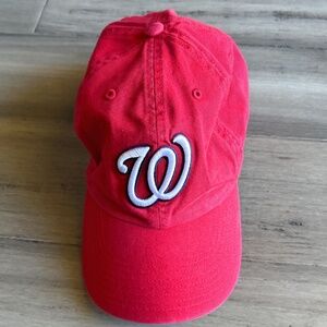 Washington Nationals Baseball Hat 47 Red Nats Medium Size